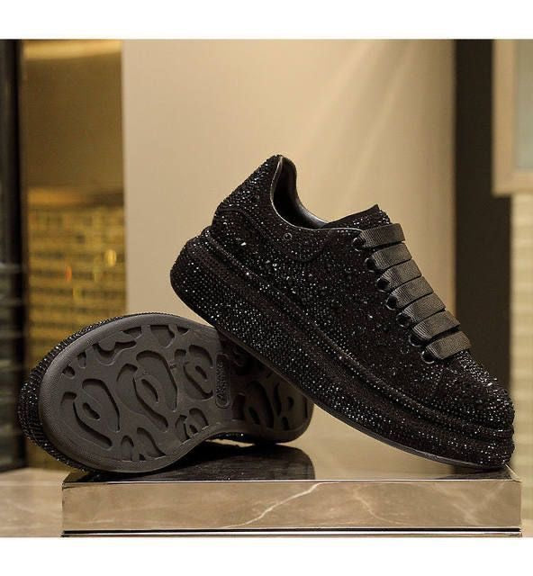 Tenis Monarca Crystal | Plataforma con Pedrería