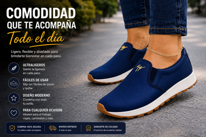Tenis Slip-On para Mujer | Comodidad y Estilo Todo el Día