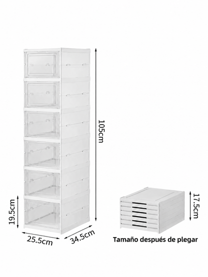 Zapatero de 6 Niveles | Organiza tus Zapatos y Ahorra Espacio